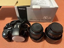 Pentax K-x Boxed With DA L