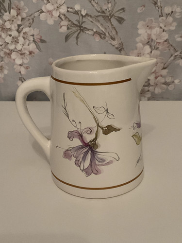 Vintage white ceramic small - white,