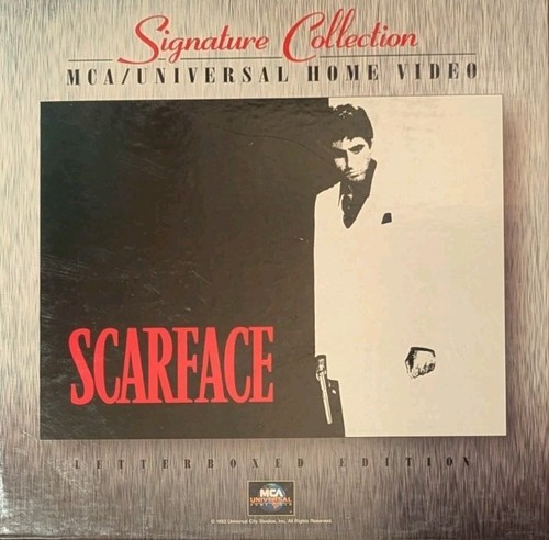 Scarface laserdisc - scarface,