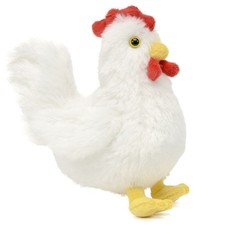 Unipak 1133HW White Hen Plush