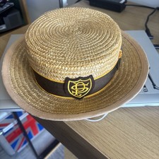 Vintage School Boater Hat