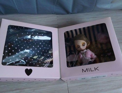 Blythe milk collaboration - collaboration, doll