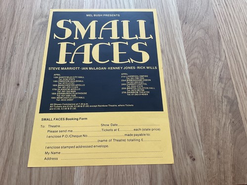 Small faces concert - faces,