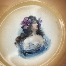 Antique Portrait Cabinet Plate