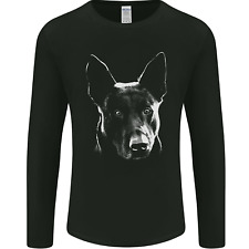 Hollandse Herdershond Dutch Shepherd Dog Mens Long Sleeve T-Shirt