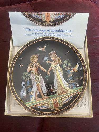 Osiris porcelain egyptian - porcelain,