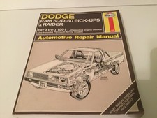 Haynes 556 Repair Manual Dodge