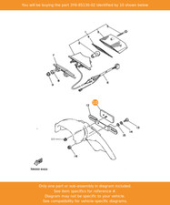 YAMAHA Rear Reflector Assy