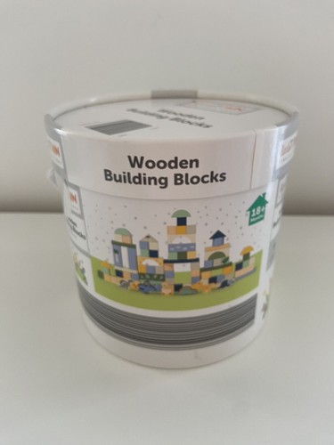 Wooden building blocks - wooden,