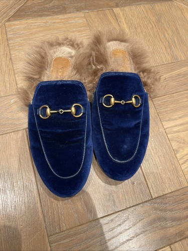 Gucci princetown shearling - gucci,