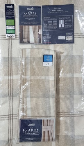 Dunelm highland check - dunelm,