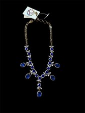 NWT Amrita Singh Blue Cabochon