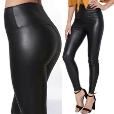 Women Sexy Wet Look High