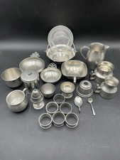 Pewter (6 lbs.) Lot Of 23