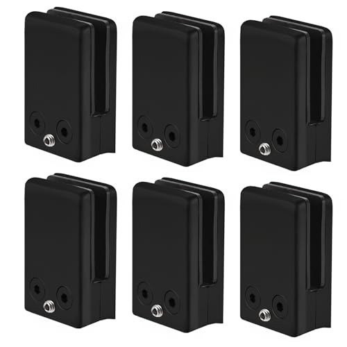 Pack modern glass clamps - glass,