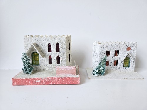 Vintage christmas cardboard - christmas,