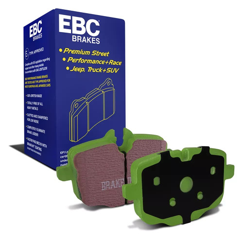 Rear ebc greenstuff brake pads - ebc,