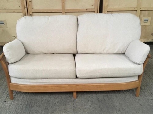 Vintage ercol sofa settee elm - ercol,