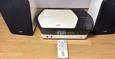 JVC UX-N1S Micro Stereo System CD MP3 Radio Remote Tested Working