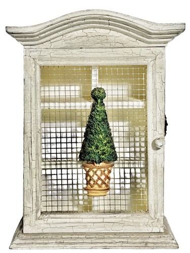 Shabby chic distressed white - shabby,