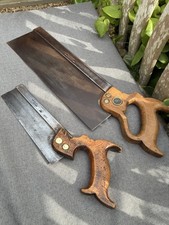 Vintage Tenon Saws X2