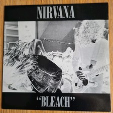 Nirvana – Bleach (1989, UK 1st Pressing – Tupelo TUPLP6) – EX/EX