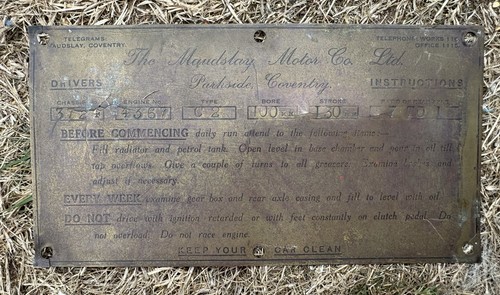 Vintage maudslay bus - c2,