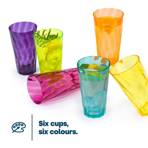 Livivo acrylic tumblers set - tumblers, of