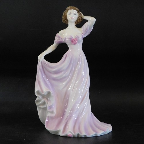 Coalport figurine stephanie - coalport,