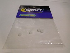 Scalextric - Pack of 4 White