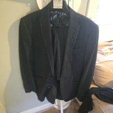 Mens Blue Slim Fit 2 Piece