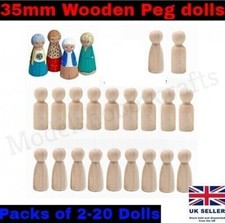 Wooden Peg Dolls Little People