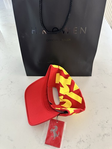 Ferrari cap signed carlos - ferrari, by