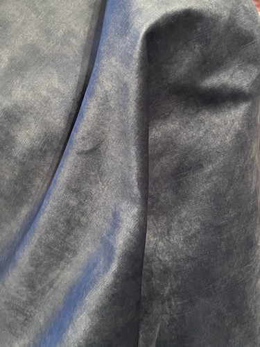 Stunning ink blue faux - blue,