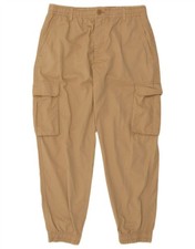 Zara Mens Crop Joggers Cargo