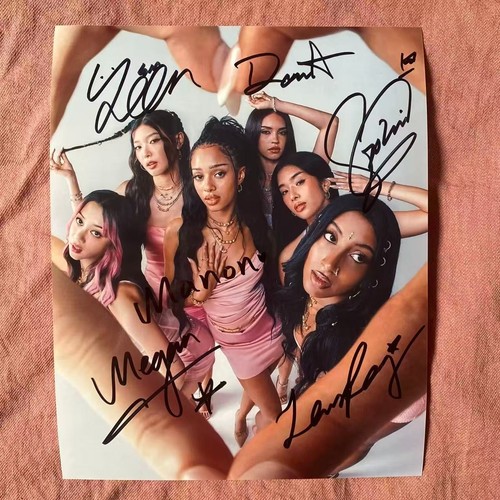 Katseye group autographed - katseye,