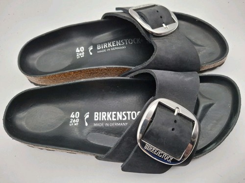 Birkenstock big buckle - birkenstock, black