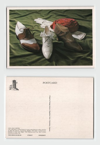 Postcard 1920s day shoes the - postcard,