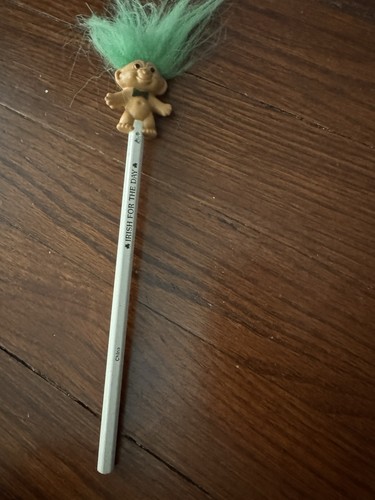 Vintage troll topper pencil - vintage,