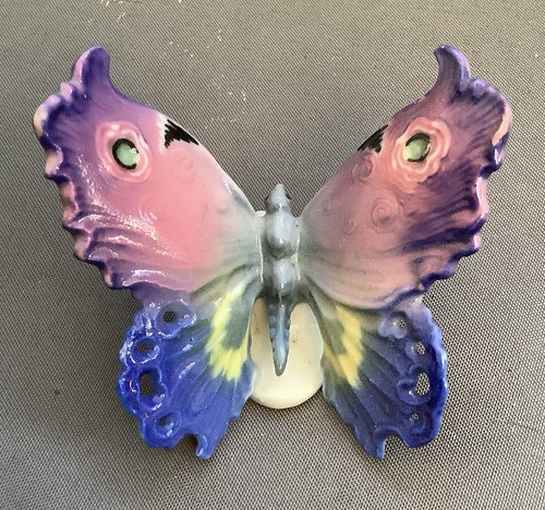 Vintage porcelain butterfly