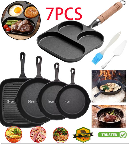 Set cast iron non stick - set,