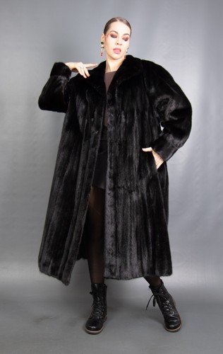 8969 glamorous black real saga - black,