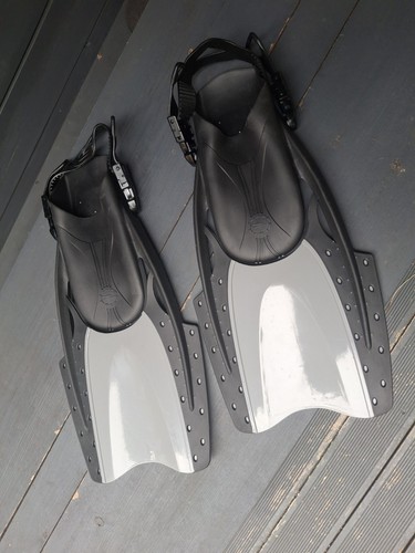 Mens black snorkeling - mens, fins