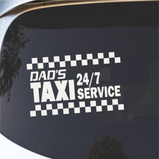 Dads Taxi Cash 24/7 Funny Car