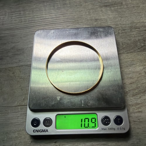 Vintage 22k yellow - gold, bangle
