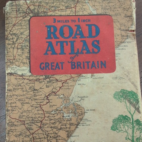 Road atlas great britain - of,