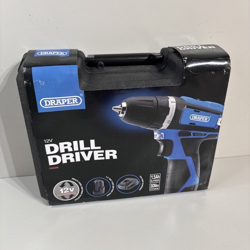 Draper 12v drill - draper,