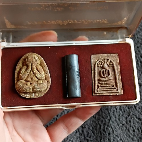 Thai buddha clay holy lead - thai,