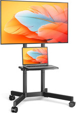 TVON Mobile TV Stand on Wheels