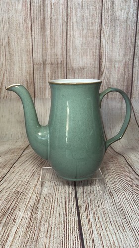 Denby regency green coffee pot - denby,